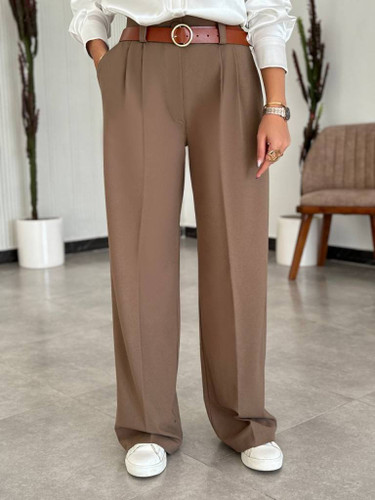 شلوار پارچه ایی نیم بگ