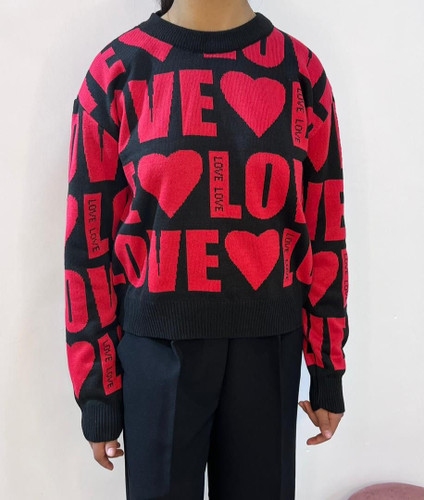 کراپ بافت love